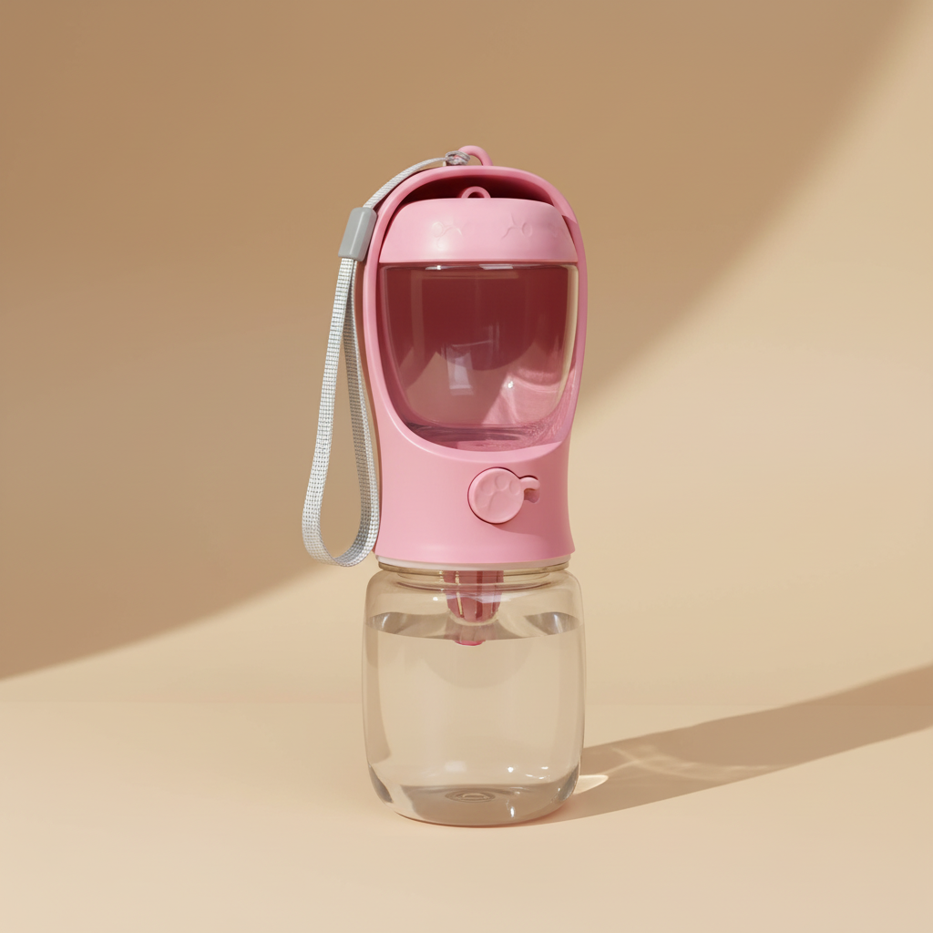 Gourde 2 compartiments nourriture et eau