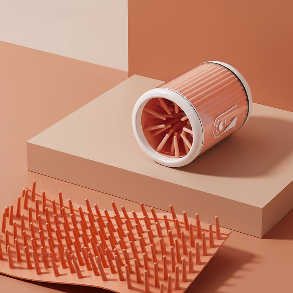 Laveur de pattes pour chien – Nettoyage rapide après promenades 