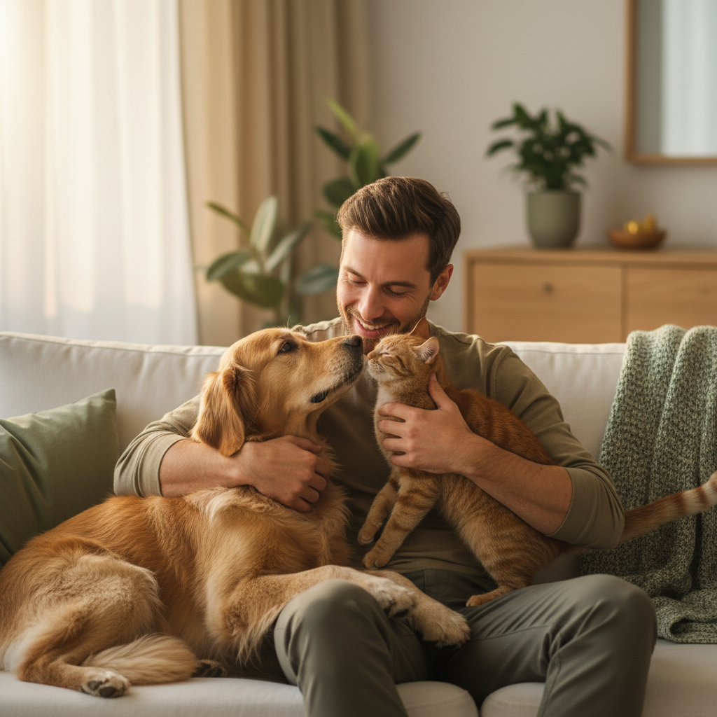 Homme et ses animaux